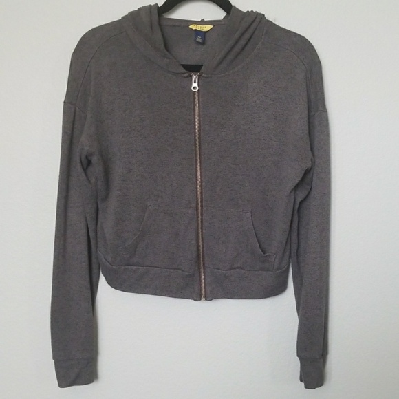 Prince & Fox Skater Tomboy green crop zip jacket small - Picture 1 of 7